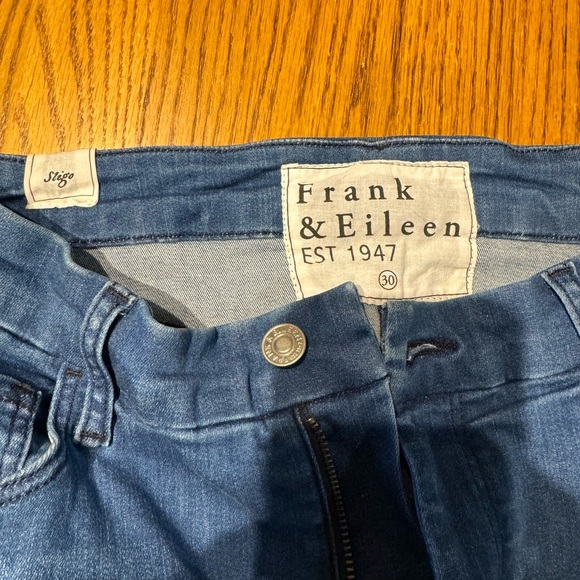 Frank and Eileen slingo denim size 30 2022 wash. Washed on gentle and hung dry - Picture 3 of 4